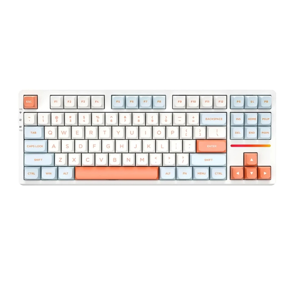 VGN V87 Mekanik Kablosuz Gaming Klavye Jelly Orange