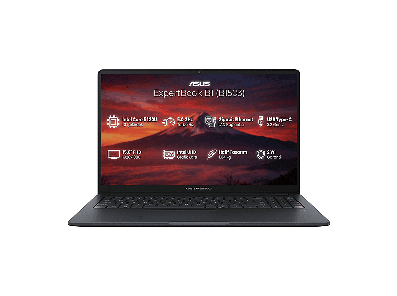 ASUS ExpertBook B1 B1503CVA-C58G512B4D 003 Intel Core i5-120U 32