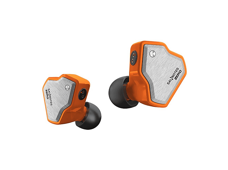 7HZ Salnotes Zero 10mm Dinamik Sürücülü Hi-Fi IEM (Type-C - Mikrofonlu) Kablolu Kulak İçi Kulaklık Turuncu