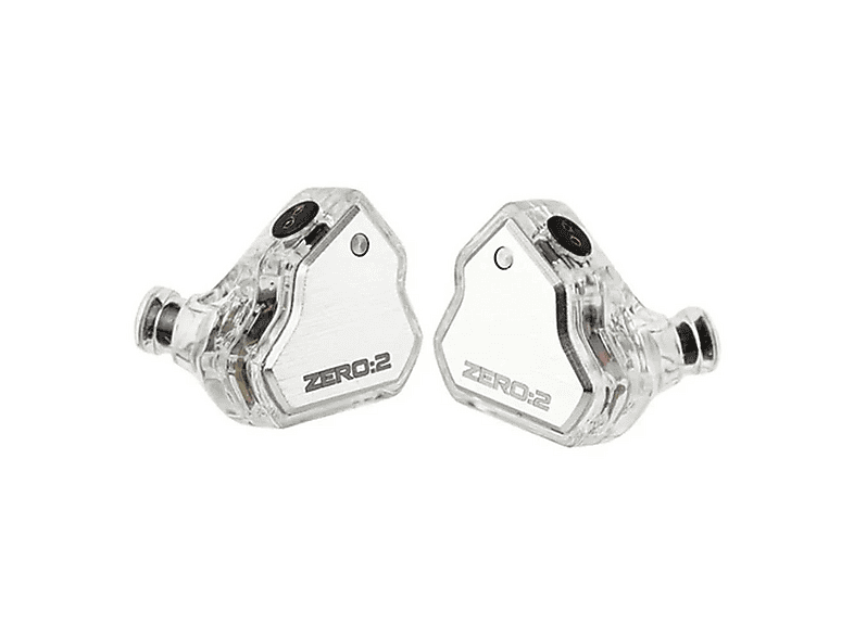 7HZ Crinacle Zero: 2 10mm Dinamik Sürücülü IEM (Type-C - Mikrofonlu) Kablolu Kulak İçi Kulaklık Gümüş