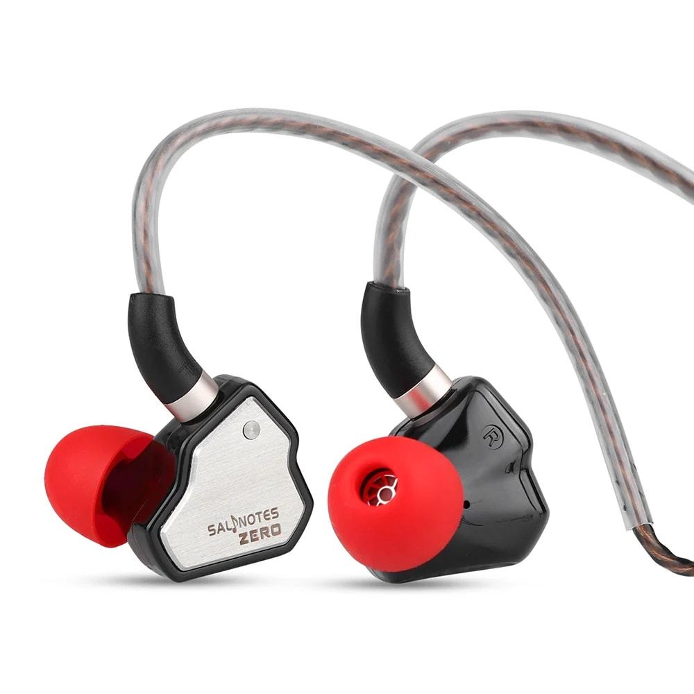 7HZ Salnotes Zero 10mm Dinamik Sürücülü Hi-Fi IEM (3.5mm - Mikrofonsuz) Kablolu Kulak İçi Kulaklık Siyah