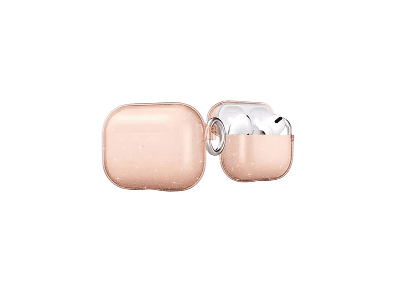 MOVENCHY Shell Airpods Pro 2 (2.Nesil) Uyumlu Kulaklık Kılıfı Gold