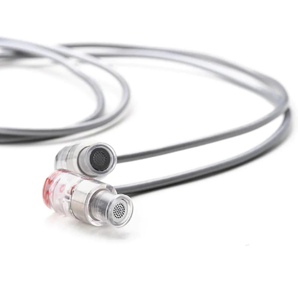 MOONDROP Quarks 6mm Mikro Dinamik Sürücülü IEM(Mikrofonlu) Kablolu Kulak İçi Kulaklık Beyaz