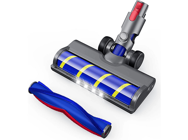 POPULER Dyson V15s Detect Submarine™,V15 Detect™ Uyumlu Süpürge LED Işıklı Parke Zemin Başlığı,Pp Kıllı Rulo
