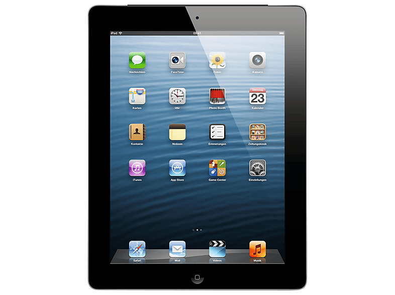 Apple iPad ME406J/A 4世代 128GB APPLE ME406FD/A IPAD 4+WIFI+CEL 128GB SCHWARZ, Tablet, 128 GB, 9,7