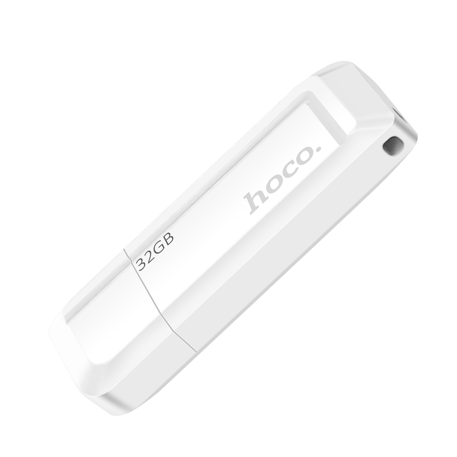 Ein weißer 32GB USB-Stick mit dem HOCO-Logo.