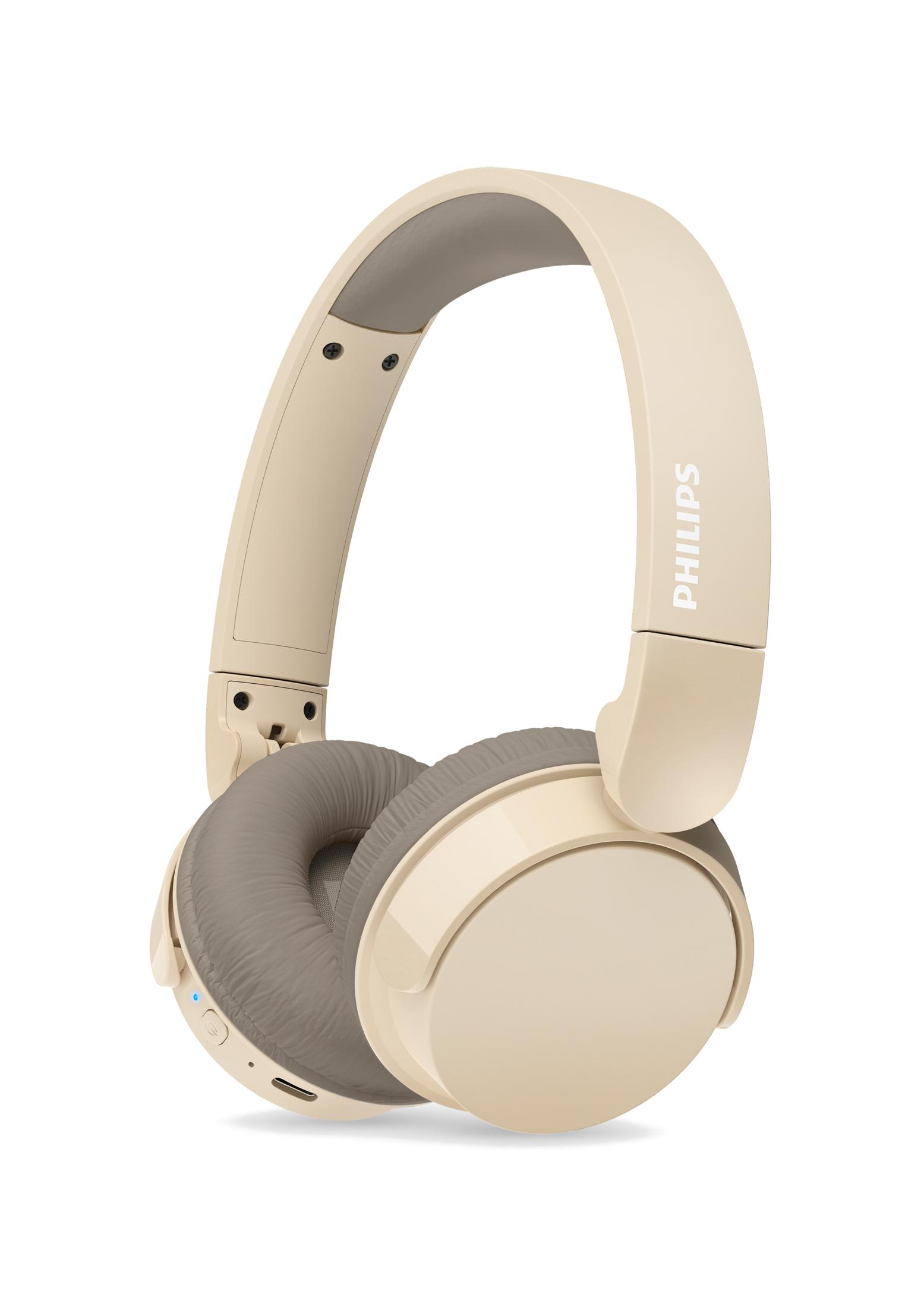 PHILIPS TAH3209BG KABLOSUZ KULAK USTU KULAKLIK DINAMIK BAS Kablosuz Bluetooth Kulak Üstü Kulaklık Bej