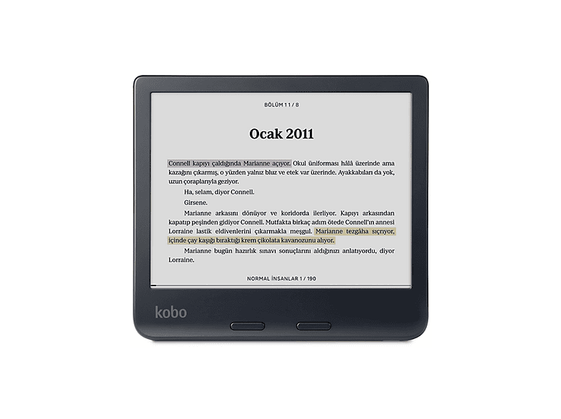 KOBO Libra Colour 32 GB E-Kitap Okuyucu Siyah Fiyat & Özellik