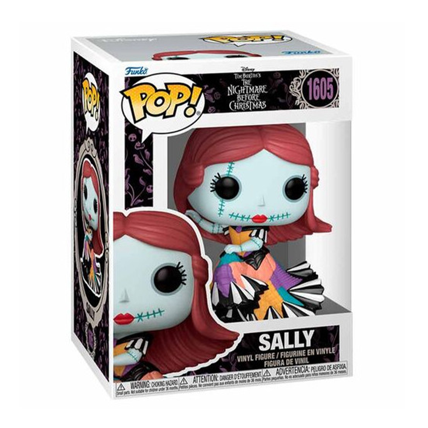 Action figure Funko Pop! in vinile di Sally da Nightmare Before Christmas.