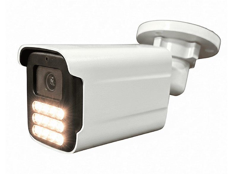 BISES BS 5915W 5 Megapiksel SONY Lens 15 Warm Led Gece Renkli Gösteren Güvenlik Kamerası Beyaz