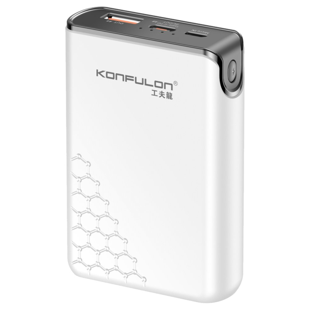 KONFULON A6Q 22.5W PD 10000 mAh mAh Powerbank Beyaz