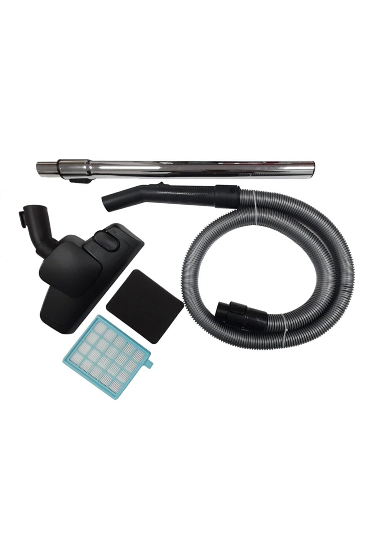 POPULER Philips FC 9323 Powerpro Compact Uyumlu  Elektrikli Süpürge Hortum Seti Ve Hepa Filtre