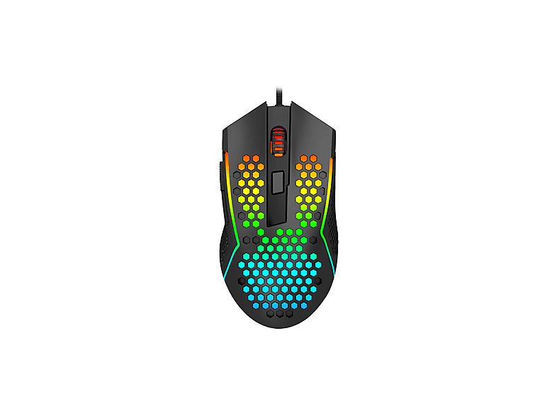 REDRAGON M987-K RGB 12400DPI 7 Tuş 55gr Kablolu Oyuncu Mouse Siyah