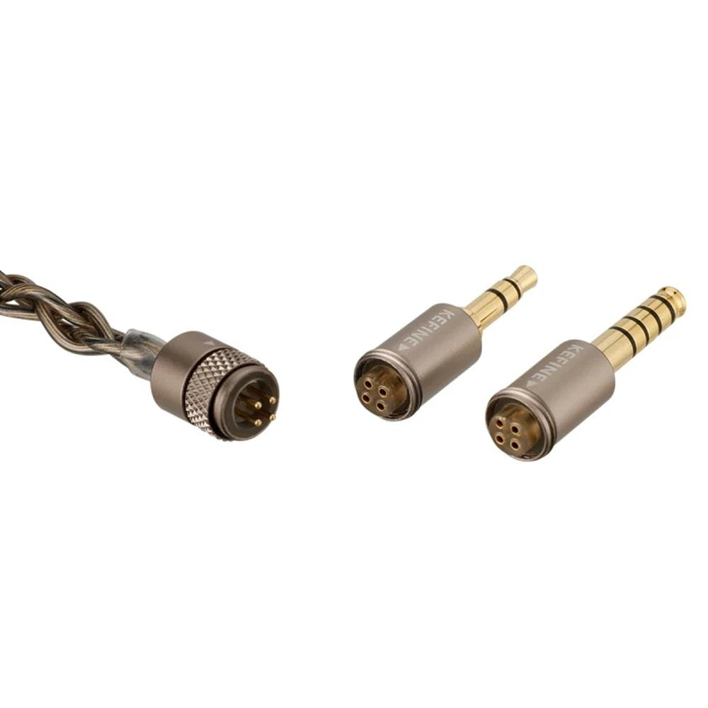 KEFINE Quatio 2DD+2BA Hibrit Sürücülü Hi-Fi IEM Kablolu Kulak İçi Kulaklık Siyah