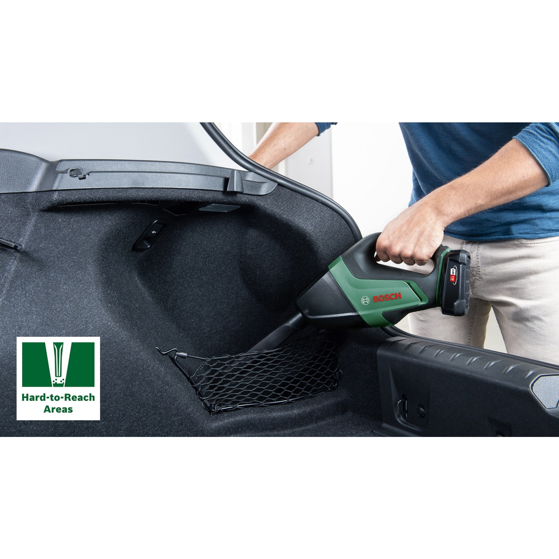 Bosch el süpürgesi bagaj temizler. Pilli yeşil süpürge.