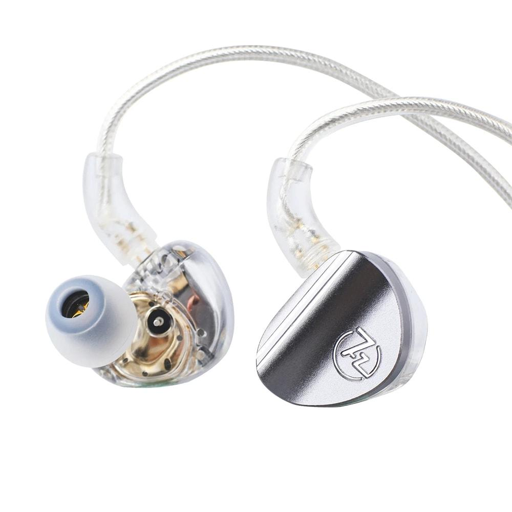 7HZ Sonus 1DD+1BA Hibrit Sürücülü Hi-Fi IEM Kablolu Kulak İçi Kulaklık Gri