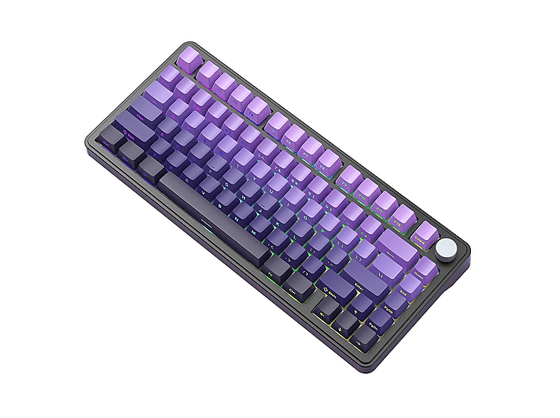 ATTACK SHARK X85 Kablosuz Mekanik Klavye Mor Fiyat & Özellik