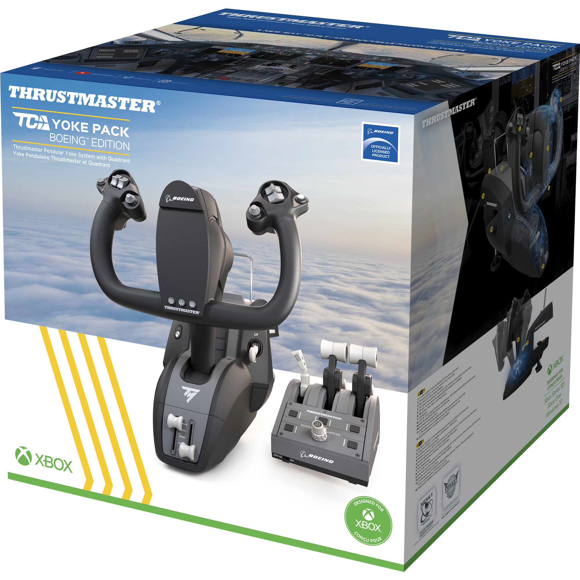 Thrustmaster TCA Yoke Pack Boeing Edition z przepustnicą, dla Xbox.