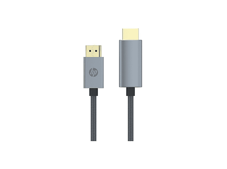 HP DHC-DP03 Display Port To HDMI Kablo Gri