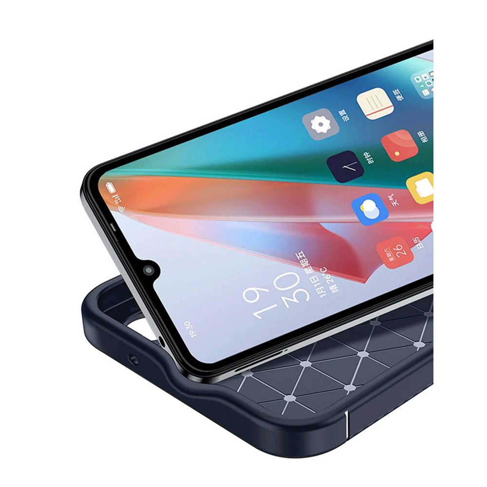 NEWFACE Honor Magic 7 Lite Uyumlu Auto Focus  Karbon Telefon kılıfı Lacivert