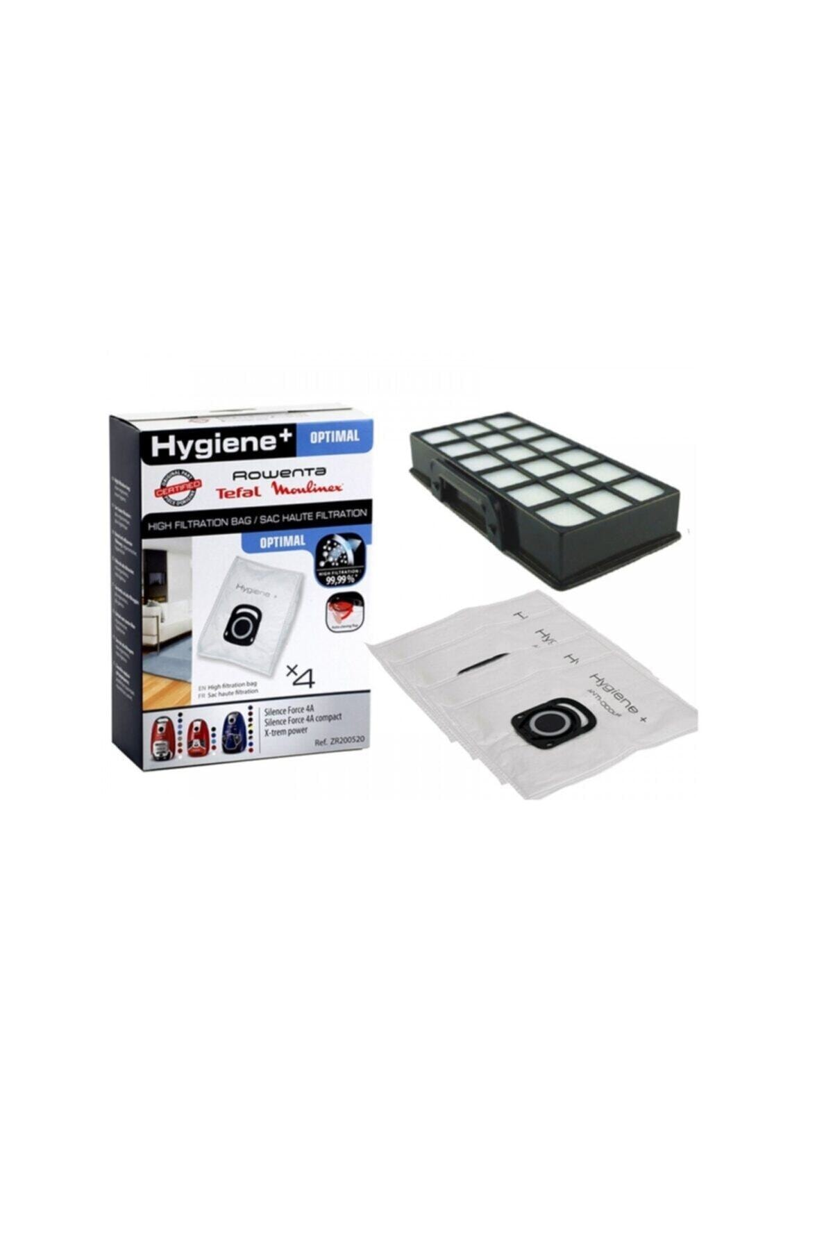 Süpürge torbaları ve filtreli paket. Rowenta, Tefal, Moulinex.