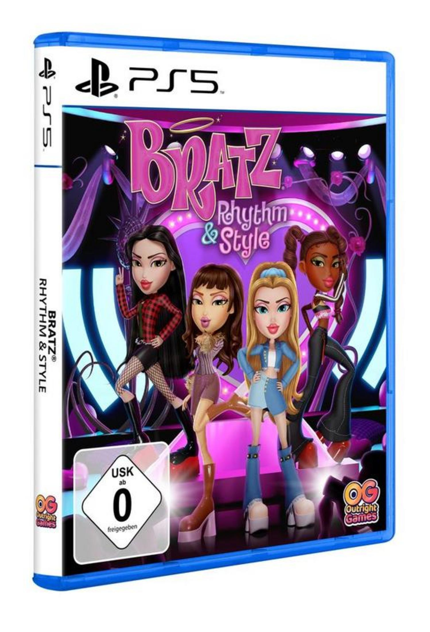 Custodia del gioco Bratz: Rhythm & Style per PS5 con quattro bambole Bratz e classificazione USK 0.