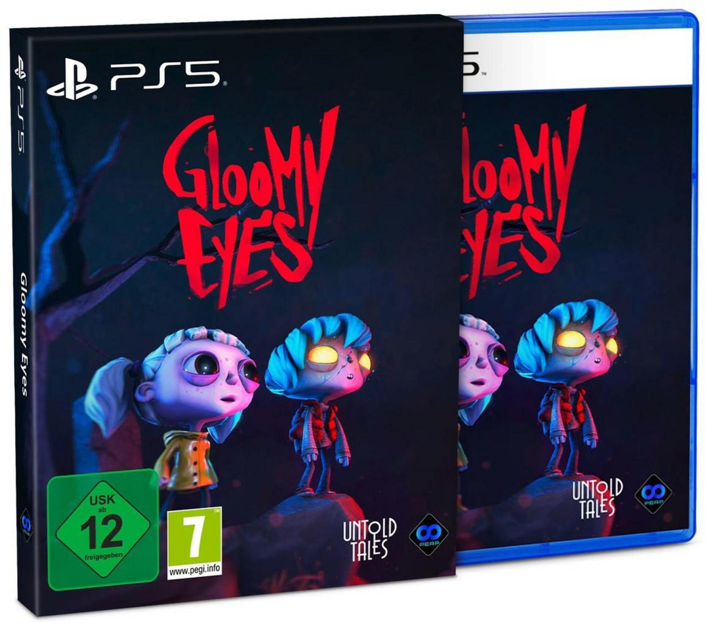 Custodia gioco PS5 con artwork spettrale di due bambini.