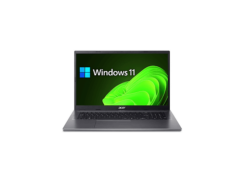 ACER Aspire A17, Notebook, mit 17,3 Zoll Display, Intel® Core™ 7,150U Prozessor, 16 GB RAM, 2000 GB SSD, Intel® Onboard Graphics, Grau, Windows 11 Pro