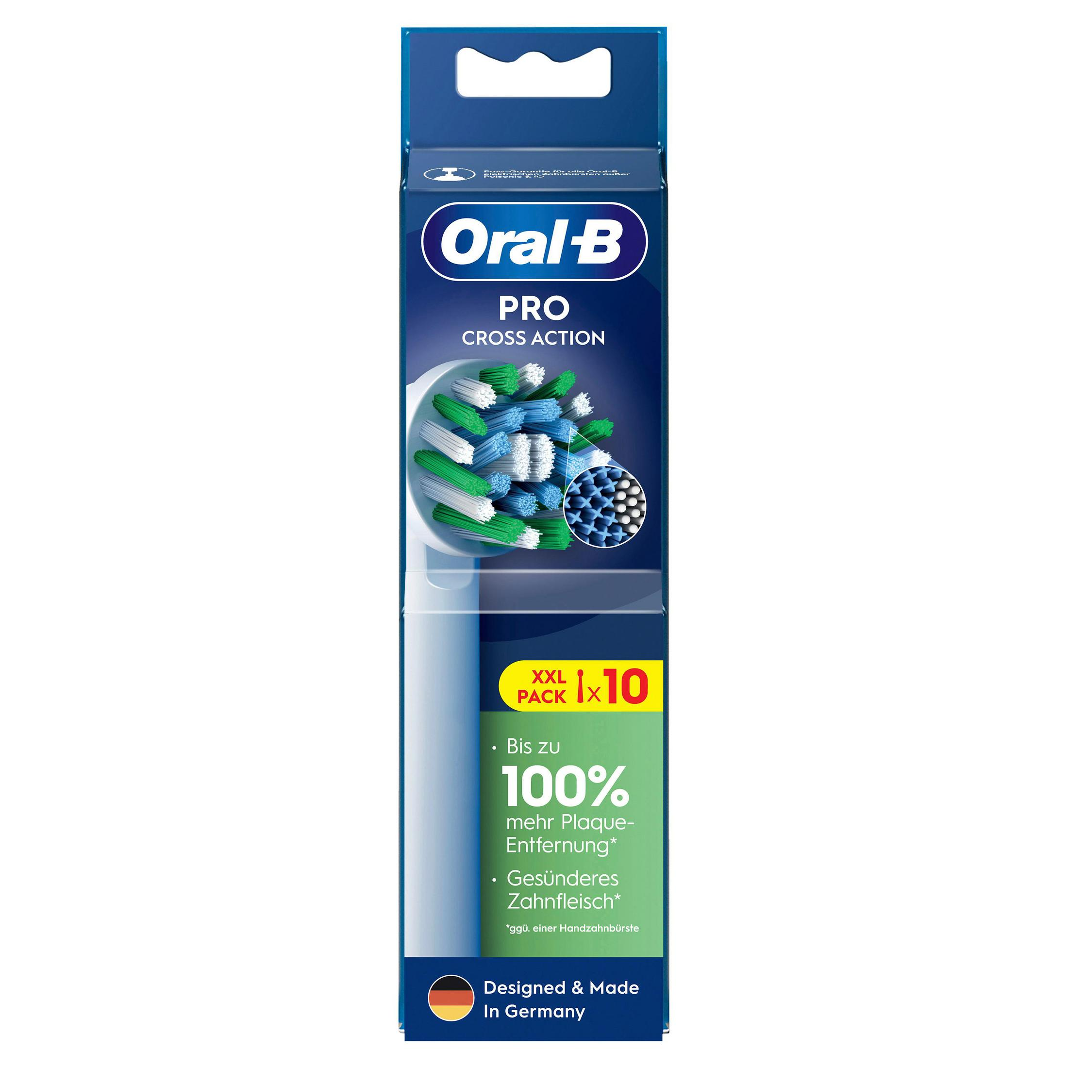Testine Oral-B Pro Cross Action, confezione da 10.