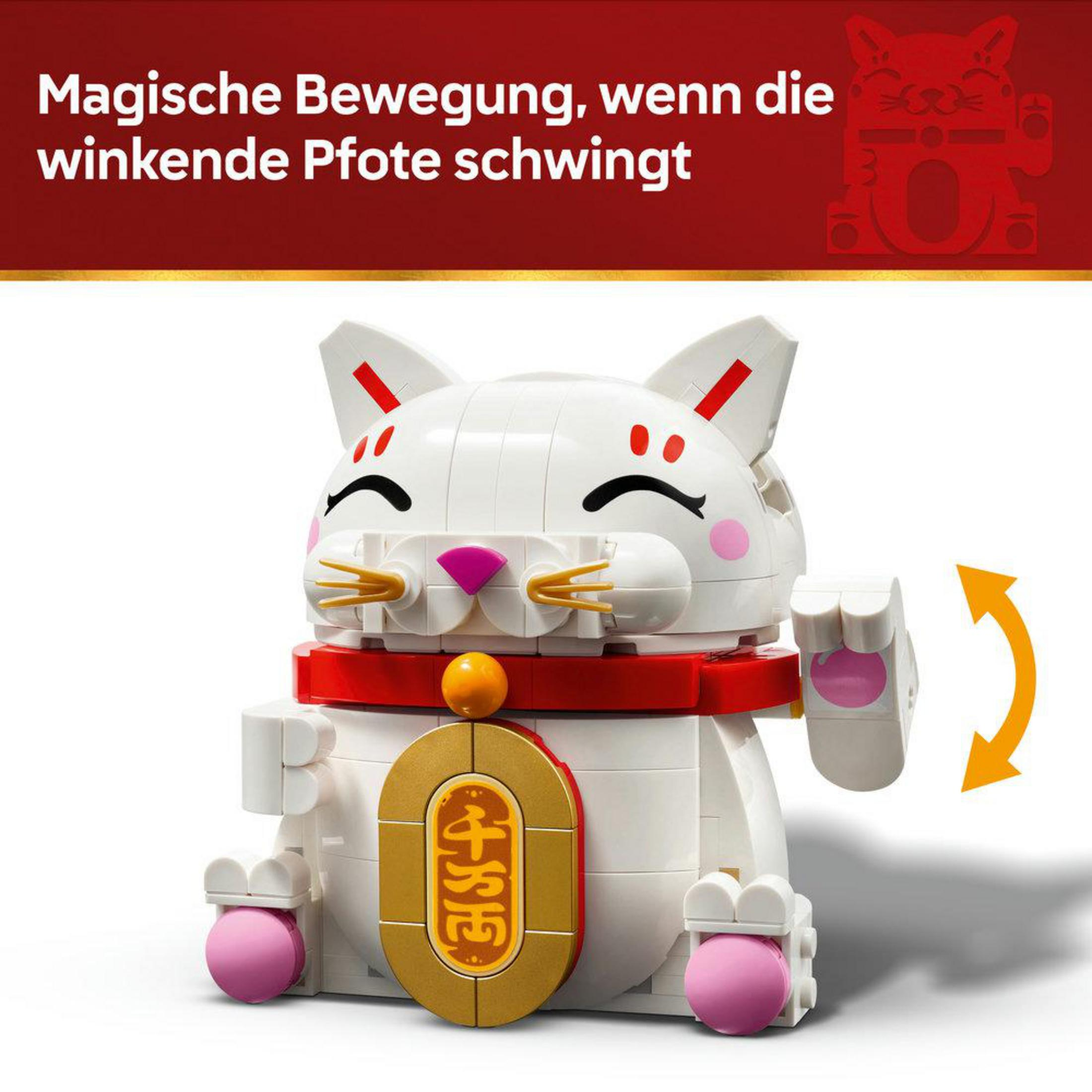 LEGO Iconic Şanslı Kedi 40813 Fiyat & Özellik | MediaMarkt