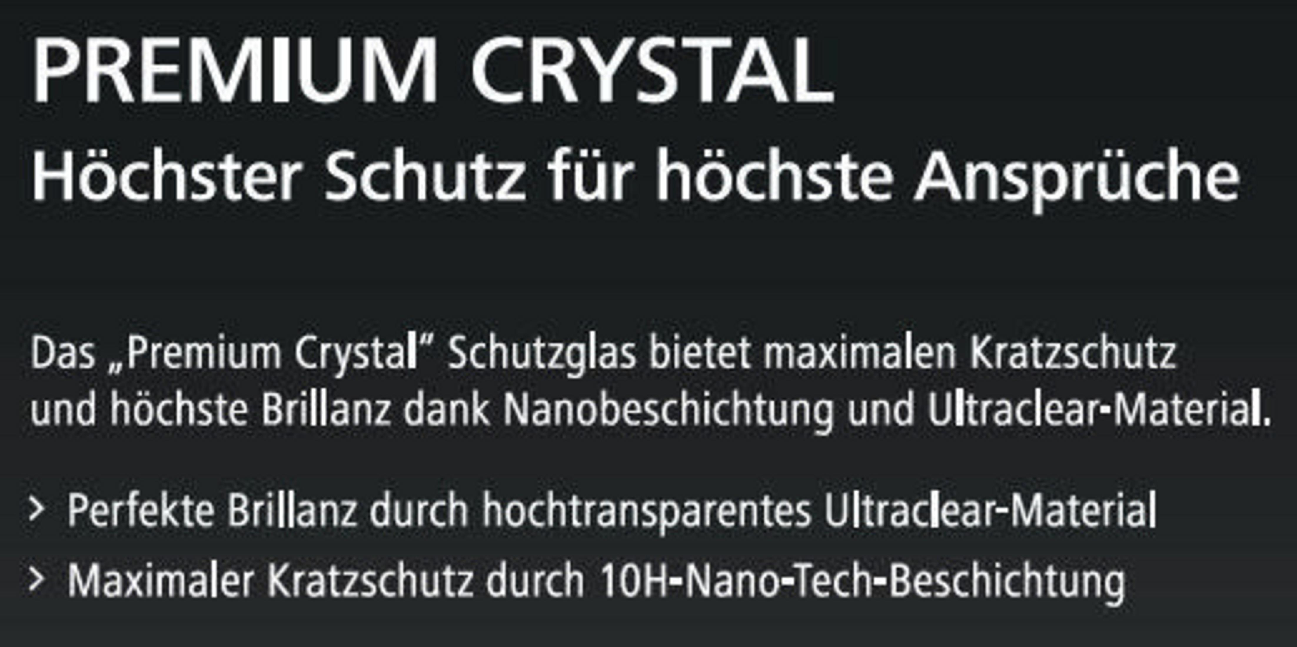 Premium Crystal: Maksymalna ochrona, świetna przejrzystość, nano-powłoka.