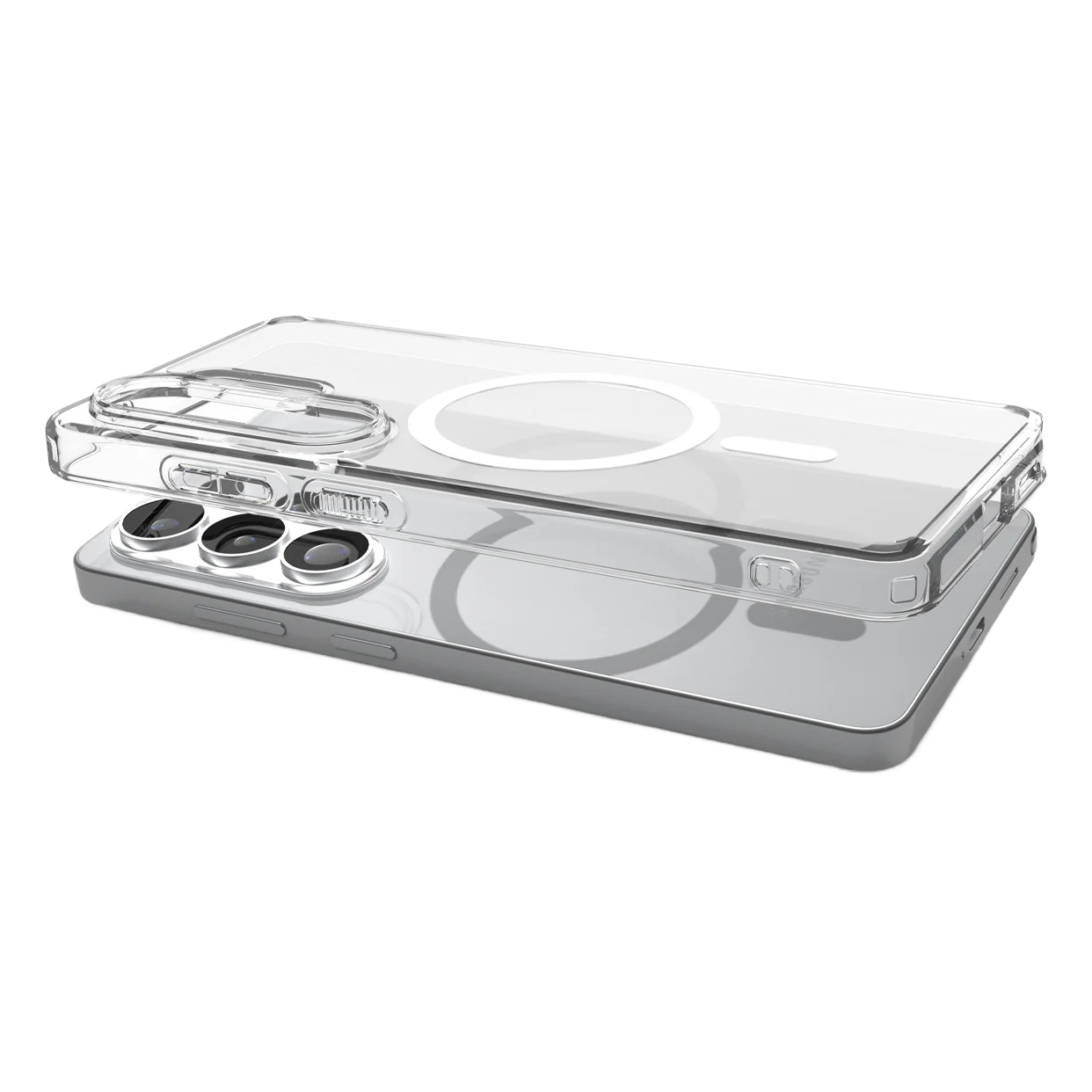 CANSHN Magnetische beschermhoes voor S26 Ultra met verstelbare