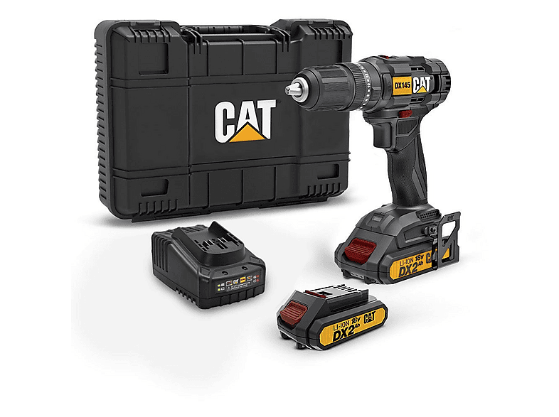 CAT DX145.1 18Volt/2.0Ah Li-ion Çift Akülü Profesyonel Matkap