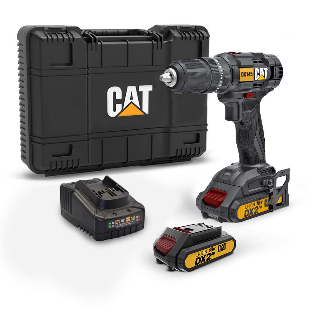 CAT DX145.1 18Volt/2.0Ah Li-ion Çift Akülü Profesyonel Matkap