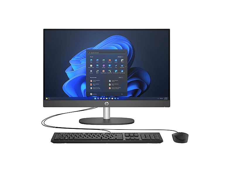 HP ProOne 240 G10 D1BC2ET008 FHD Intel Core Ultra 7 155U 16 GB 512 GB 23,8 inç Windows 11 Pro All In One Bilgisayar Siyah