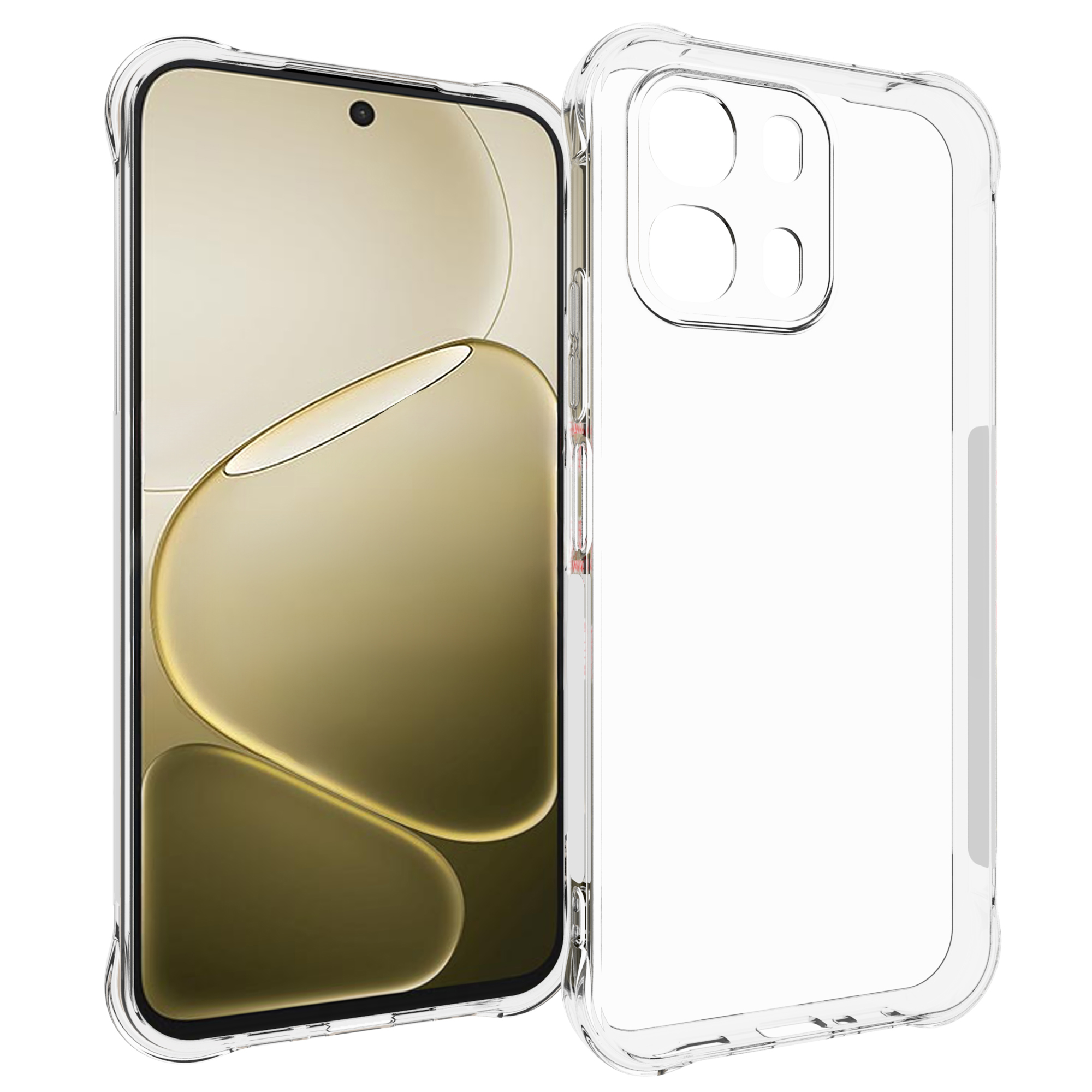 EbestStar Cover Trasparente Per OnePlus 6, Custodia In Silicone TPU Sottile Antiurto, Morbida E Leggera