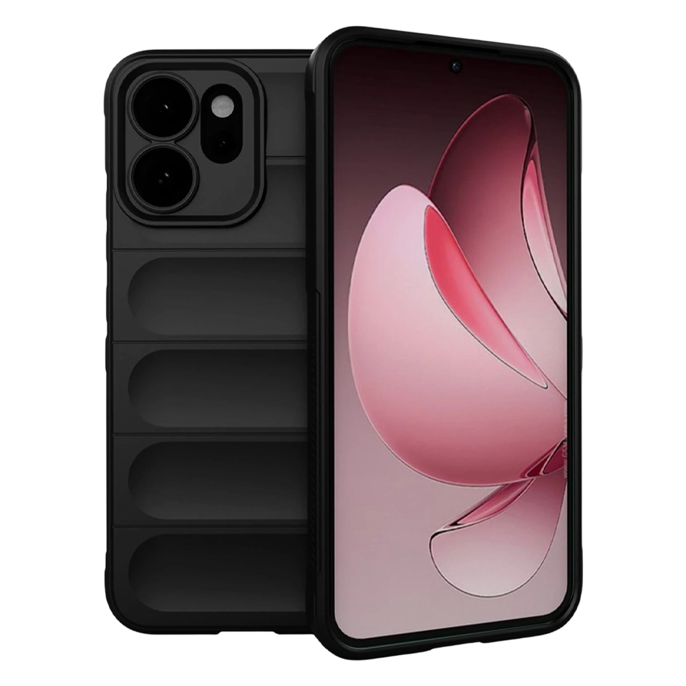 NEWFACE Optimum Oppo Reno 14 Uyumlu Silikon Telefon kılıfı Siyah