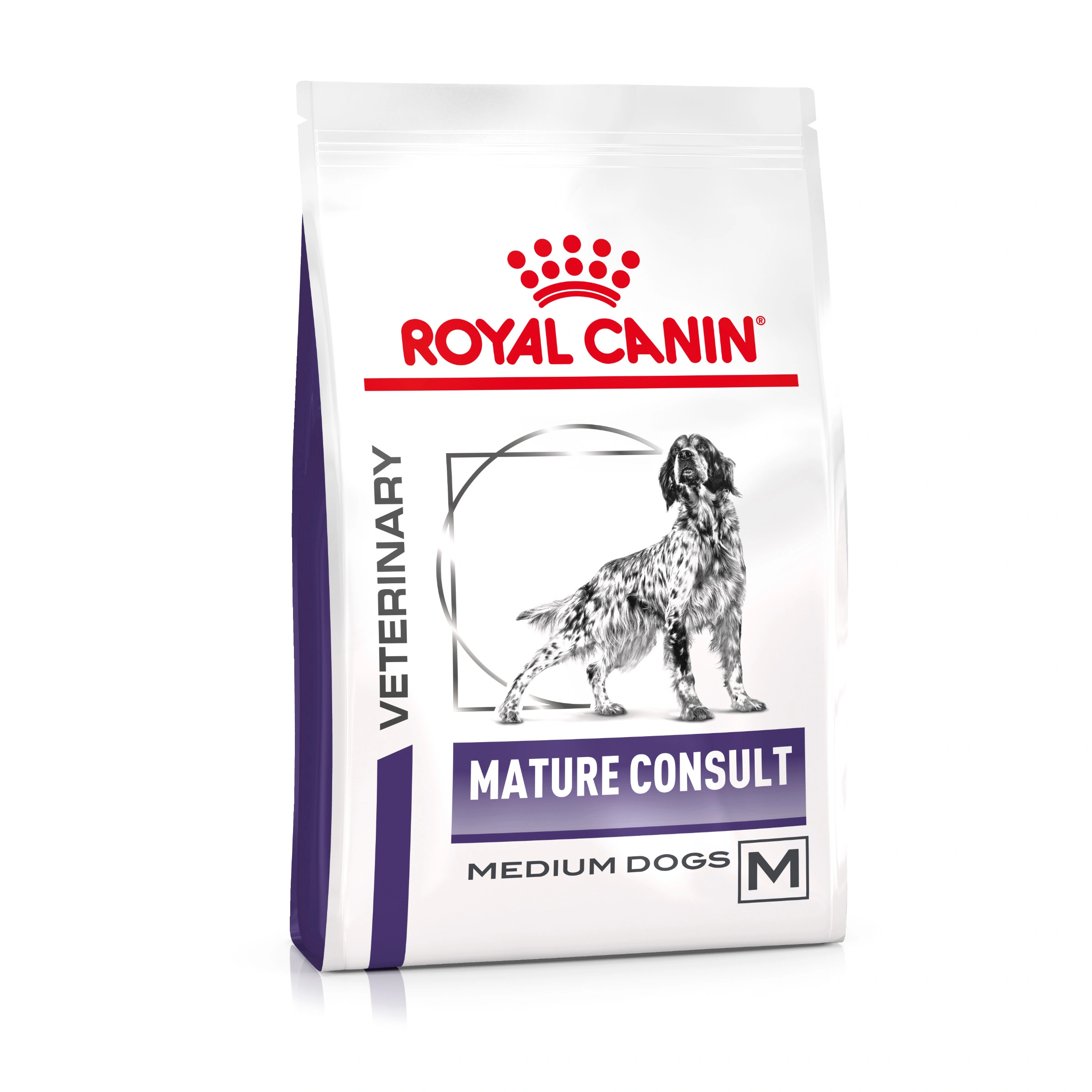 Bolsa de comida para perros Royal Canin: Veterinary Mature Consult, Medium Dogs, Talla M.