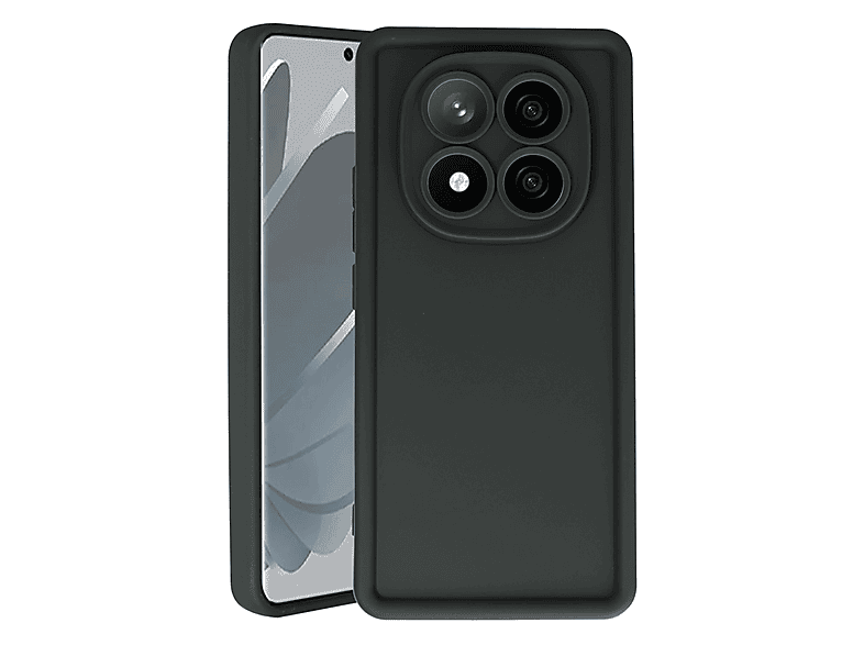 NEWFACE Viera Xiaomi Redmi Note 14 Pro 4G Uyumlu Silikon Telefon kılıfı Siyah