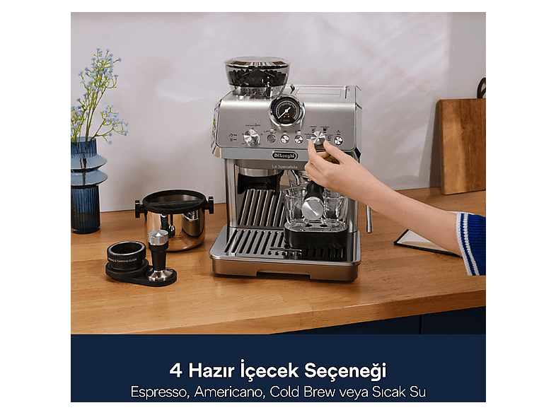 DELONGHI La Specialist Arte Evo EC9255.M Barista Tipi Manuel