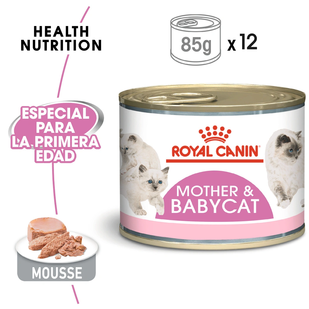 Puszka Royal Canin Mother & Babycat 85g, mus dla kociąt.