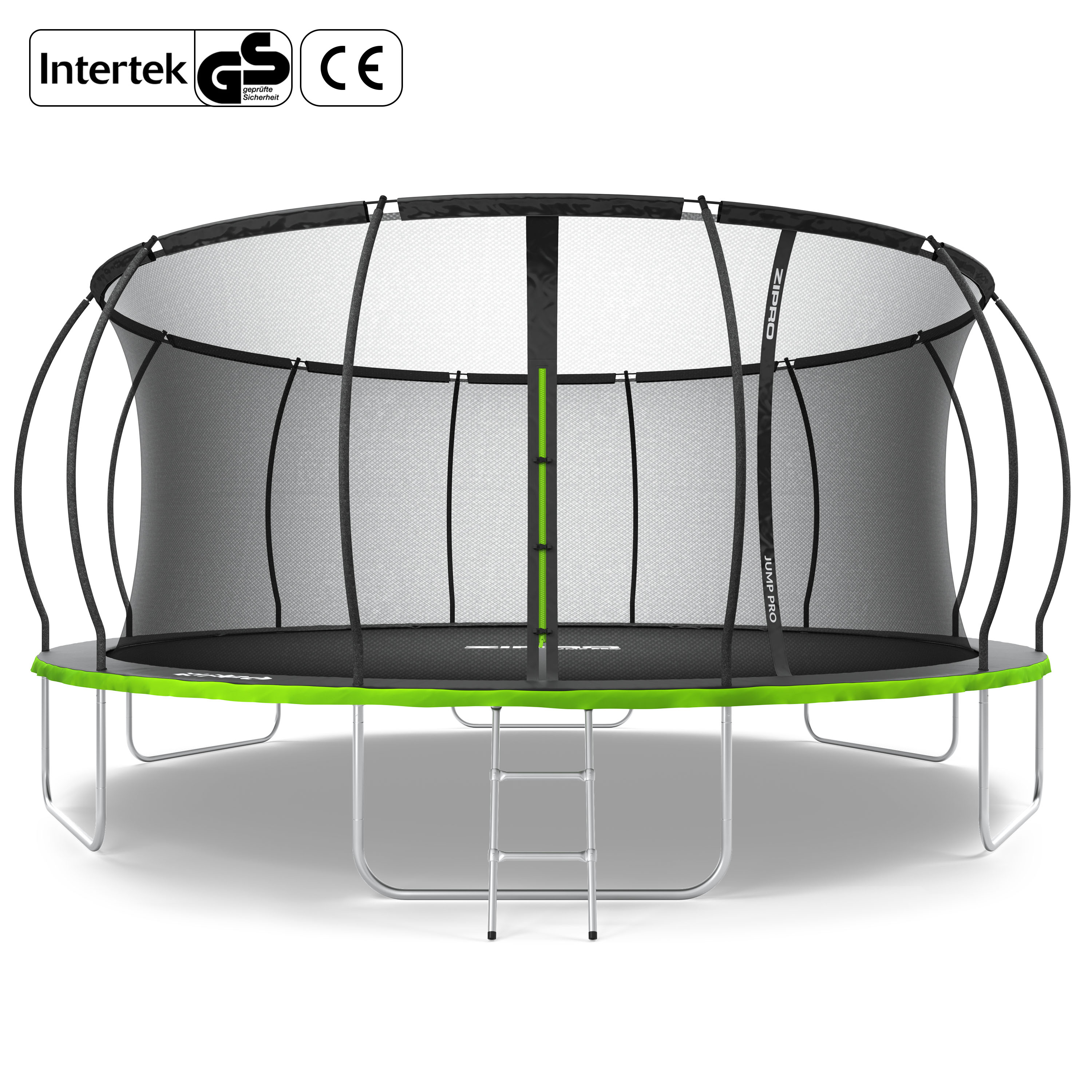 16 Tubi In Schiuma Per Trampolino Da 100 Cm – Imbottitura Verde AWM® Per Sicurezza E Divertimento In Giardino