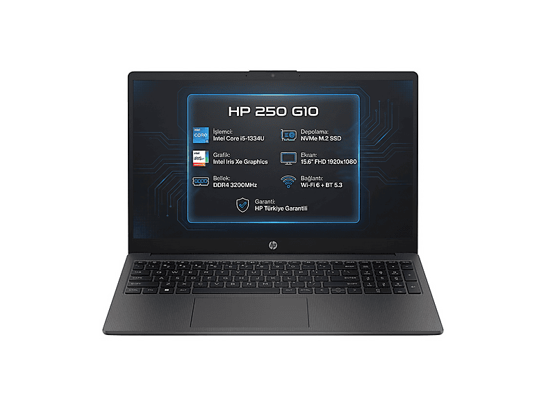 HP 250 G10 FHD B2PH6ES 013 Intel Core i5-1334U 20 GB RAM 512 GB