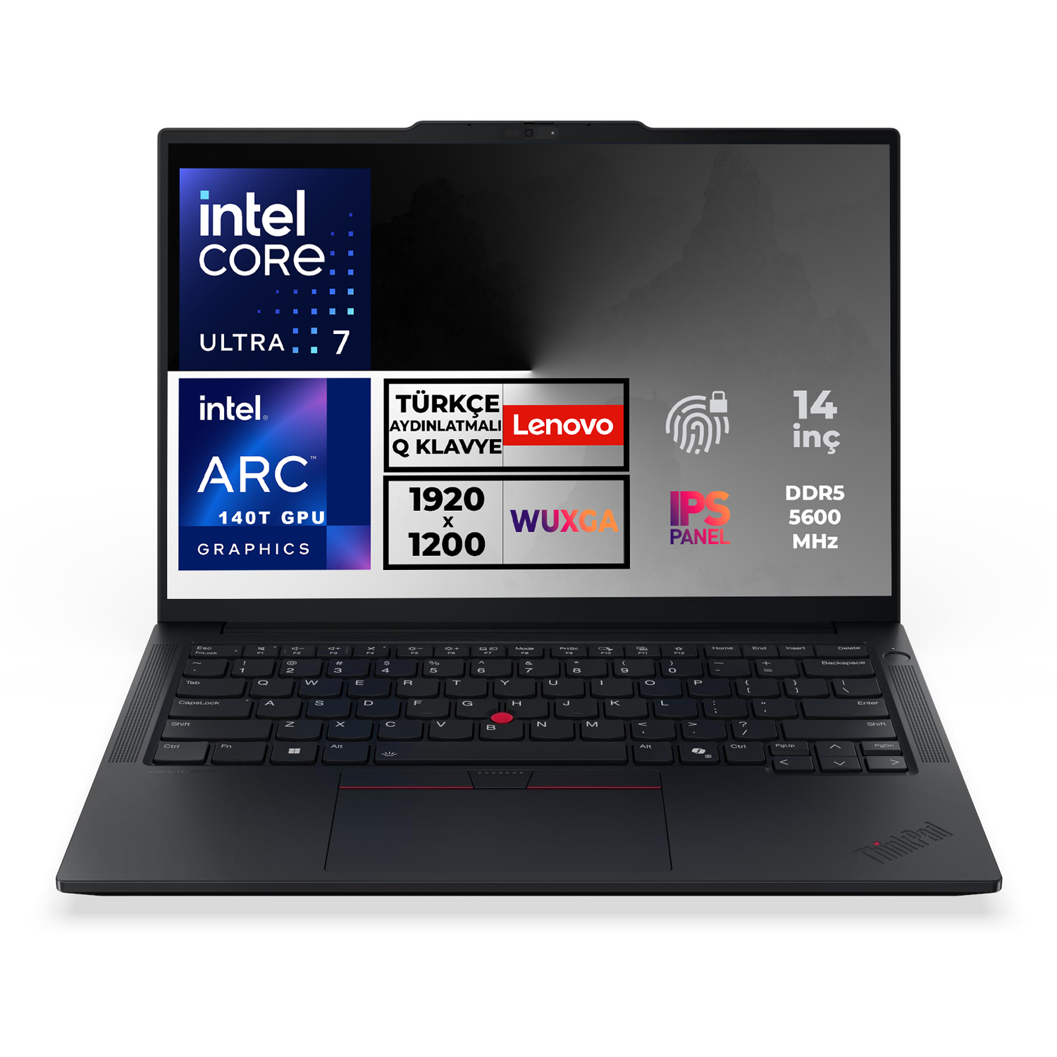 LENOVO ThinkPad E14 G7 WUXGA 21SX007CTX 006 Intel® Core™ Ultra 7 255H 32 GB RAM 1 TB SSD 14 inç FreeDOS Laptop Siyah