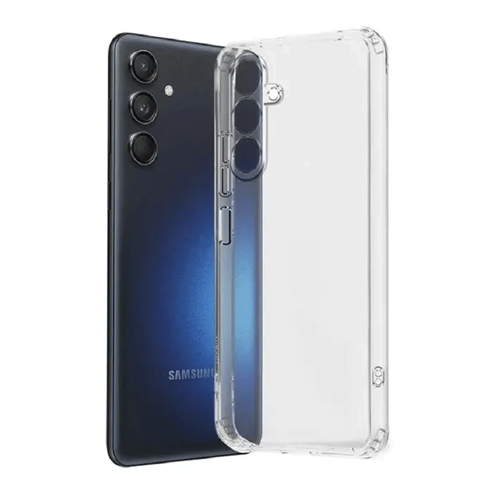 NEWFACE Lüx Samsung Galaxy A26 Uyumlu Silikon Telefon Kılıfı Şeffaf