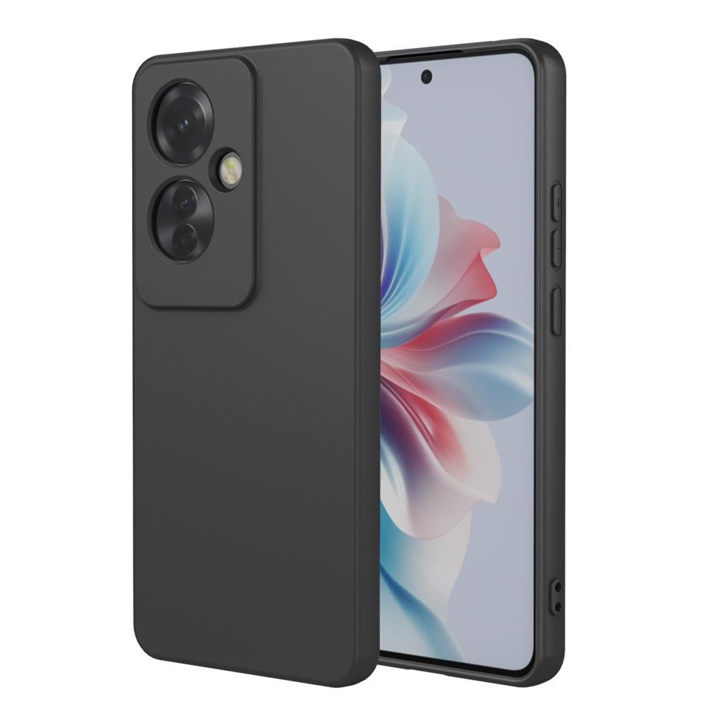 NEWFACE First Oppo Reno 11F Uyumlu Silikon Telefon Kılıfı Siyah