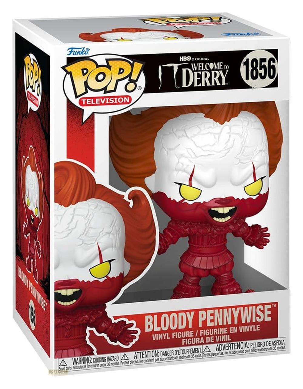 Funko Pop! Vinyl Figur von Bloody Pennywise aus Welcome to Derry.