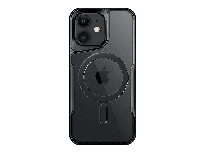 NEWFACE Boyi iPhone 11 MagSafe Silikon Uyumlu Telefon Kılıfı Siyah