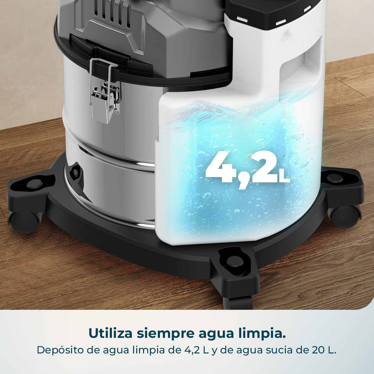 BIDONE ASPIRATUTTO CECOTEC Conga CarpetClean 20000 Pro Ultra, 100 W |  MediaWorld.it