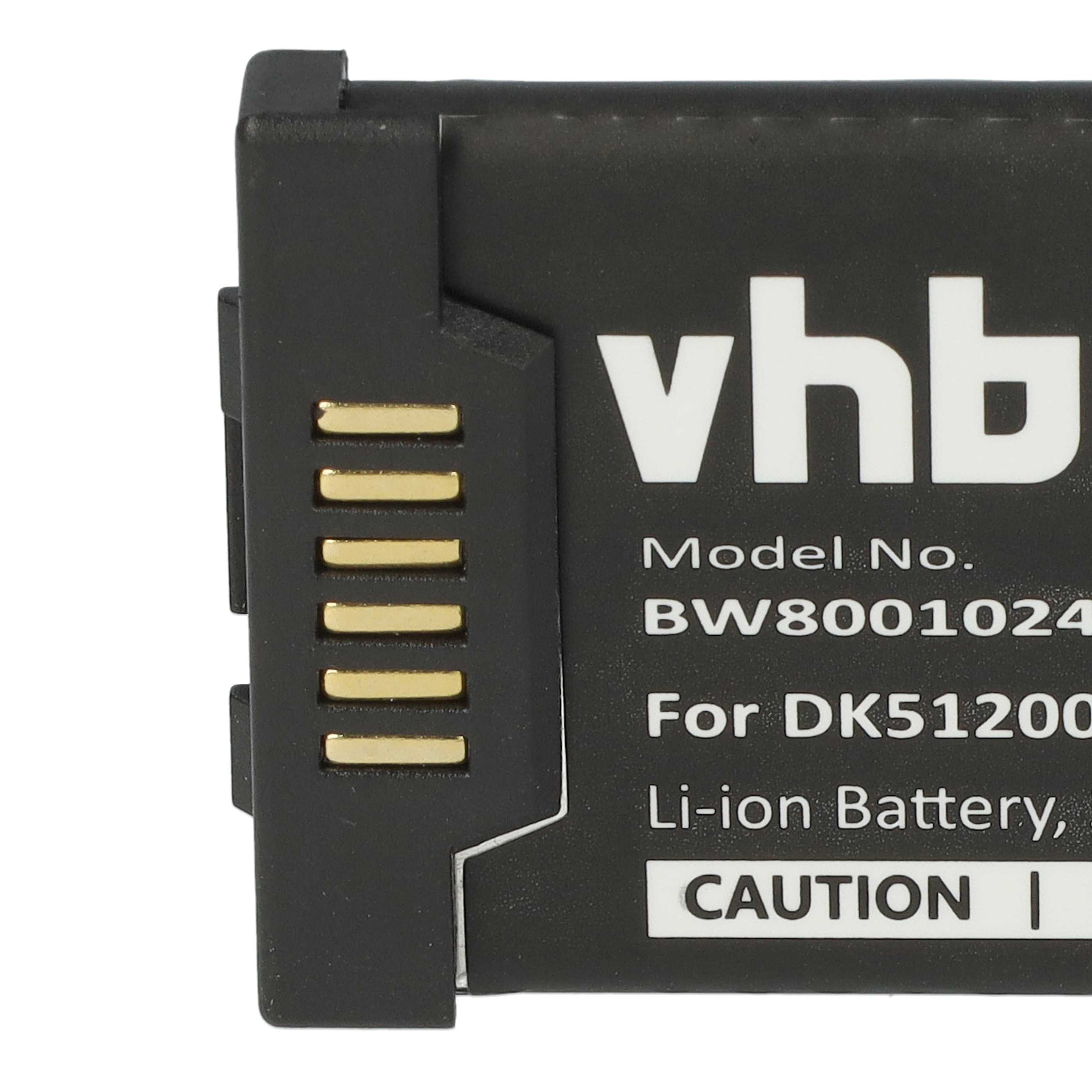 VHB Li-Ion Akku BW8001024 für DK51200. Vorsicht.